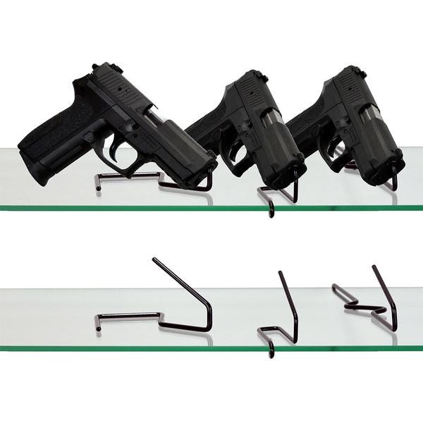 Gridwall Gun Cradle, Retail Supplies, Gridwall Gun Storage, Wall Rack